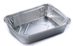 контейнер алюминиевый прямоугольный R64L  (260х192х56)/50 *