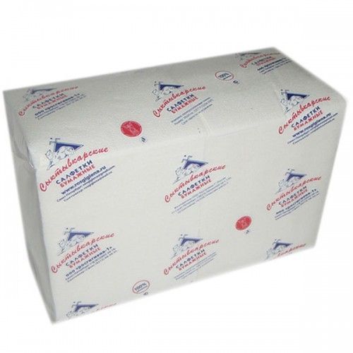 салфетки  Сыктывкарские белые /400