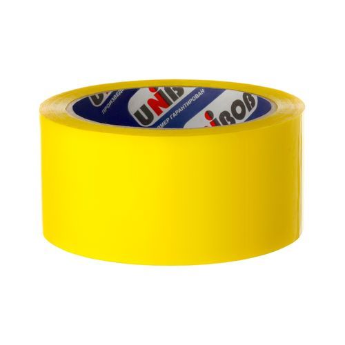 скотч цветной 48 х 66 Унибоб желтый