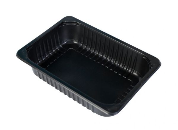 лоток под запайку 227х178х40 черный ЭМ/360 *