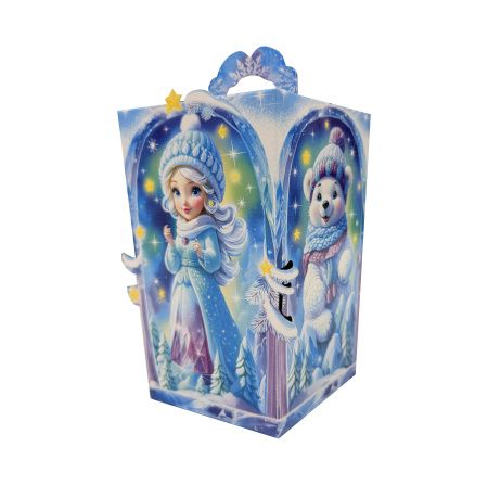 коробка 0,7 кг Льдинка (хром-эрзац)