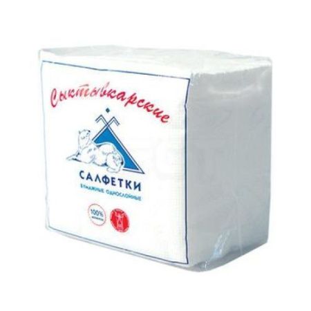 салфетки  Сыктывкарские белые /50