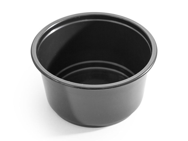 контейнер К-127 500мл черное дно (крышка К-127)/500 *