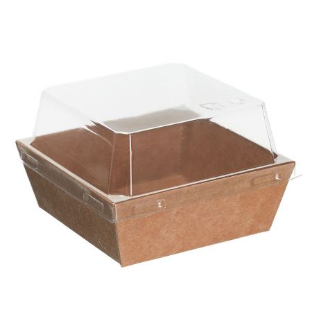 контейнер бум. 250 мл AntBox с купольной крышкой/80х80х68