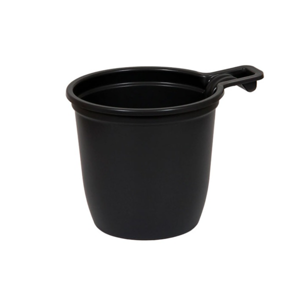 чашка кофейная ЧЁРНАЯ 200мл РР