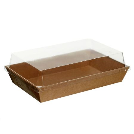 контейнер бум. 800 мл AntBox с купольной крышкой/180х110х68