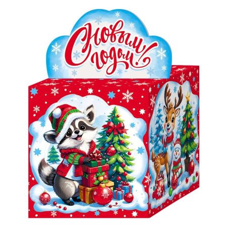 коробка 0,4 кг Зверята (хром-эрзац)