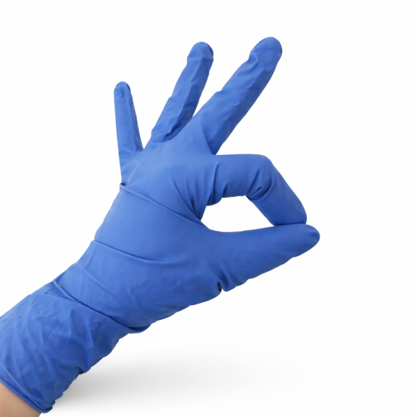 перчатки нитриловые неопудренные S 50пар Авиора