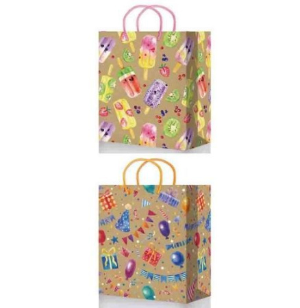 сумка крафт 18х23 *