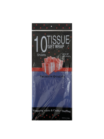 бумага Тишью 50*66 синий /10 *