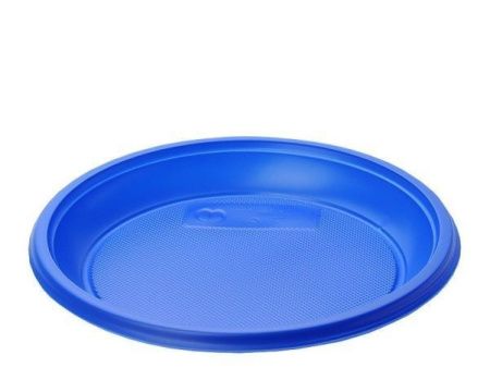 тарелка d=170 десерт. Диапазон синяя/50