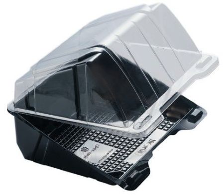 контейнер УЮ ДК-14/10 с крышкой ПЭТ размер 140*100*75 мм двухцветный