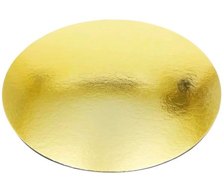 подложка d=240 золото односторон. (толщина 2,5) *