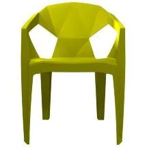 кресло пластиковое желтое EPICA