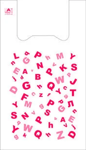 майки 38х66 Алфавит/100